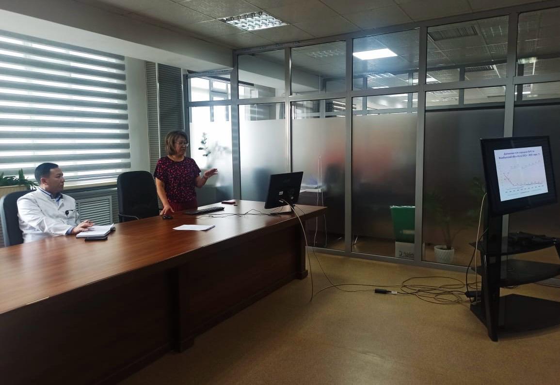 В Жамбылской областной многопрофильной детской больнице прошел семинар-тренинг по профилактике ВИЧ/СПИД