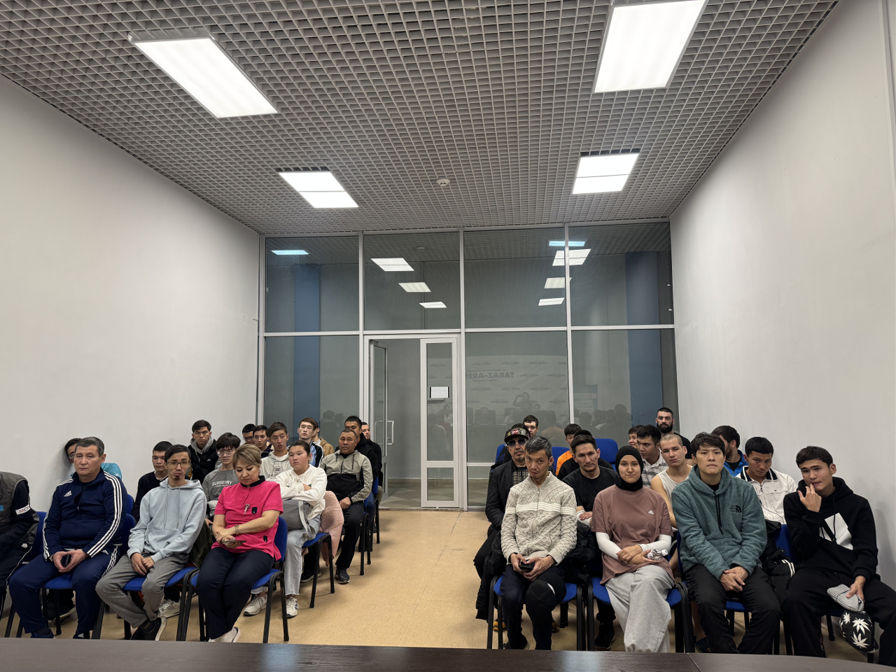 Тараз-Арена» спорт кешенінде ақпараттық дәріс өтті