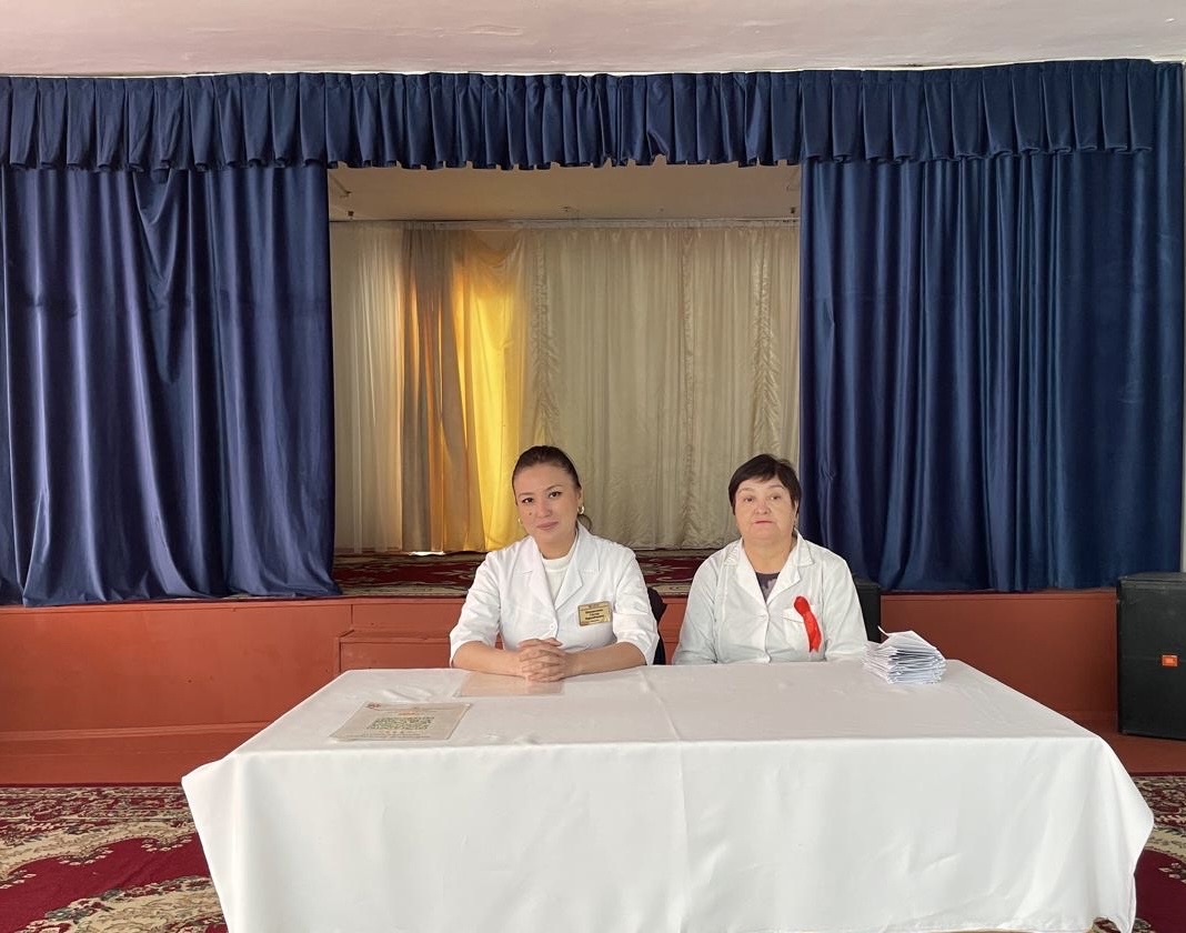 Сағадат Нұрмағамбетов атындағы №10 орта мектепте ақпараттық дәріс өтті