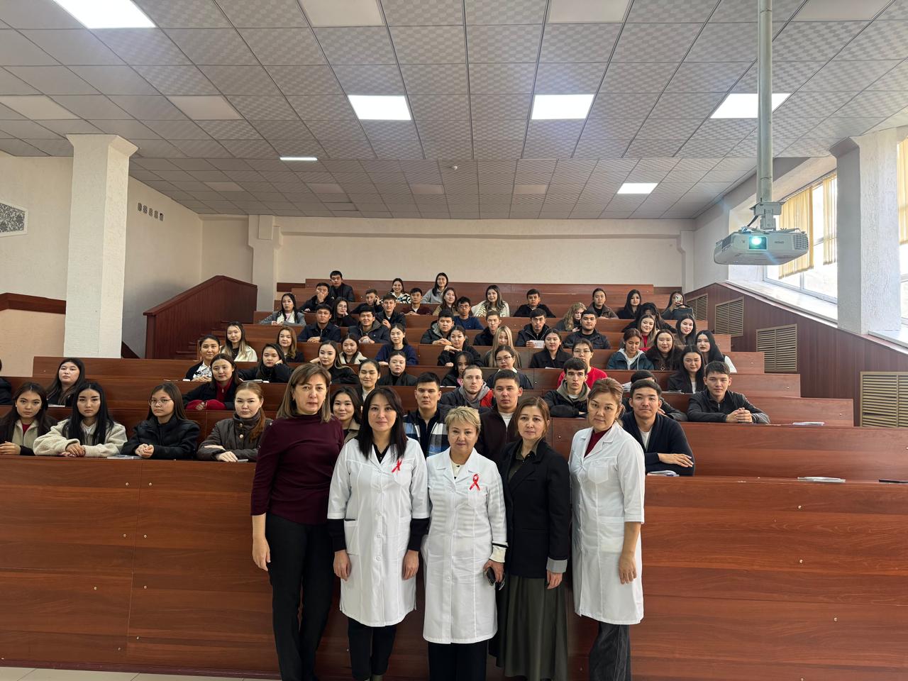 Қазақ ұлттық су шаруашылығы және ирригация университетінде АИТВ-ның алдын алу бойынша дәріс өтті