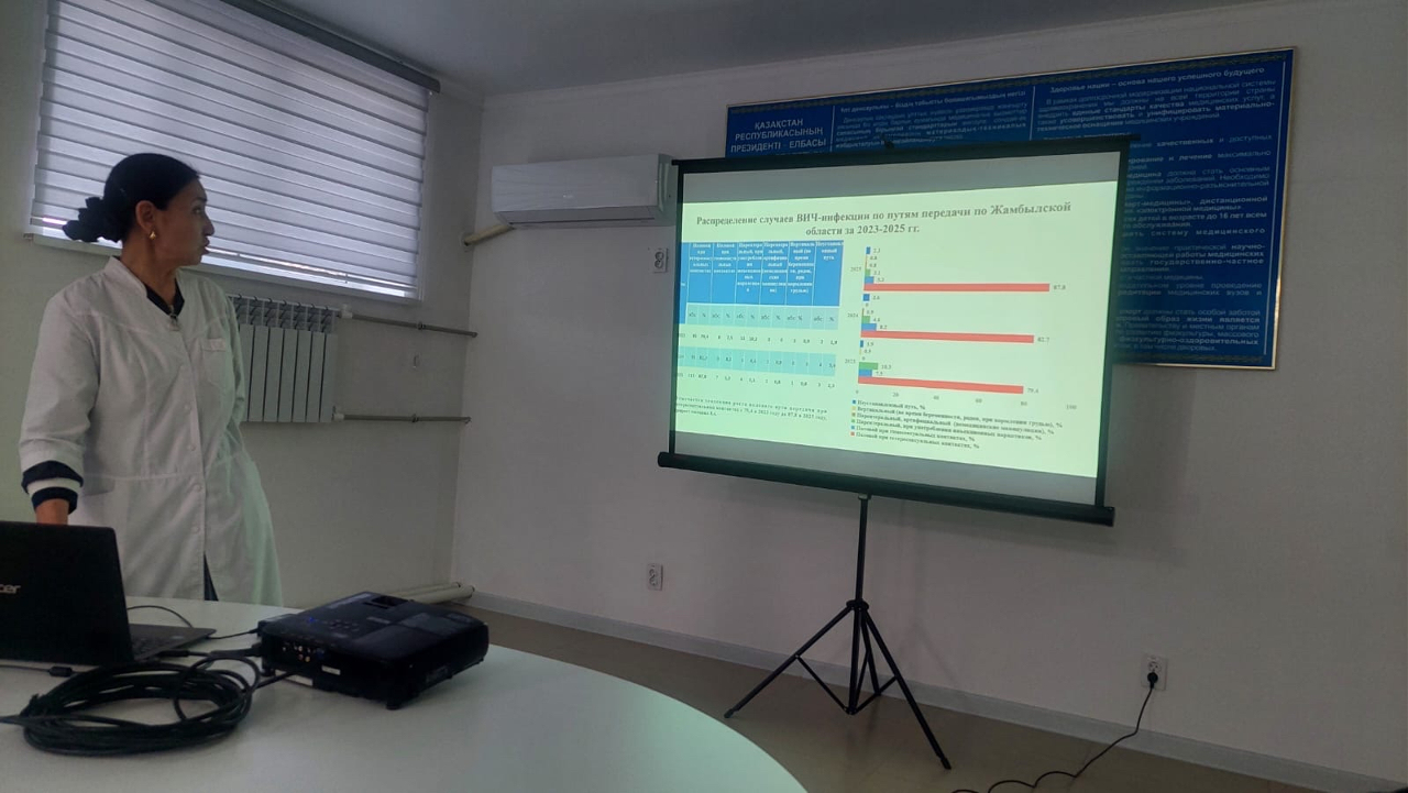 №6 қалалық емханада семинар өтті